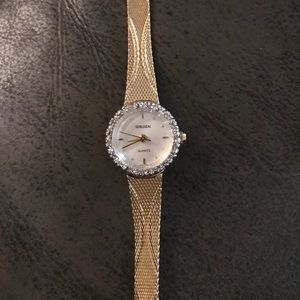 Gruen diamond ladies watch